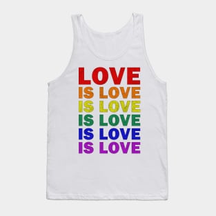 LGBT - Love is Love Tank Top